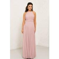 TFNC London Women's Serene Mauve Maxi Dress in Pink | Size: 18