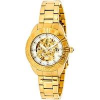 Empress Women's Godiva Automatic MOP Bracelet Watch in Gold