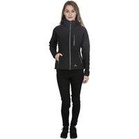 Trespass Women's Bela II Waterproof Soft Shell Jacket in Black | Size: 2XL