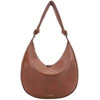Paul Costelloe Women's Anum Leather Shoulder Bag in Tan