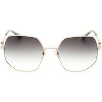 Marc Jacobs Women's Green Leg Ends Gold Sunglasses