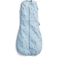ergoPouch 100% GOTS Summer Jersey Sleeping Bag - 0.2 TOG Dragonflies in Light Blue | Size: 3-12 m