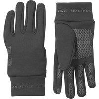 Sealskinz Men's Water Repellent Nano Fleece Gloves in Black | Size: Medium