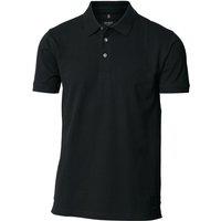 Nimbus Men's Harvard Stretch Deluxe Polo Shirt in Black | Size: 4XL