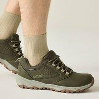 Regatta Men's Amble Low Waterproof Shoes in Dark Green | Size: 10