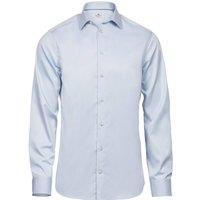 TEE JAYS Men's S Luxury Slim Fit Shirt in Light Blue | Size: XL