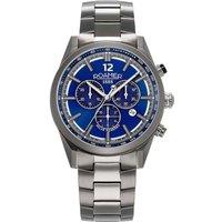 Roamer Men's 973981-44-45-20 Helios Power 44mm Quartz Watch in Dark Grey