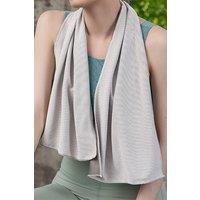 H&O Direct Quick Dry Towel for Outdoor Activities, Light Grey