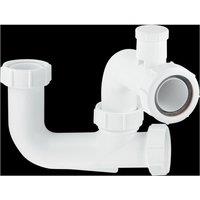 McAlpine L10V 75mm Water Seal Anti-Syphon (Silentrap) with 1.5" Multifit Out in White