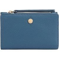 Paul Costelloe Agris Leather Wallet in Dark Blue
