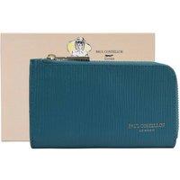 Paul Costelloe Esme Leather Purse in Teal