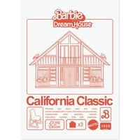Barbie Limited Edition California Classic DreamHouse A3 Art Print