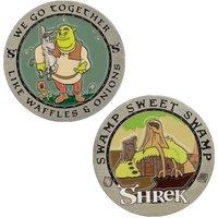 Shrek 'Swamp Sweet Swamp' Limited Edition Coin - Numbered in Metallics