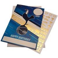 Tottenham Hotspur FC Birthday Card With Stickers in Navy