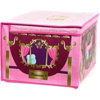 FLAVORA Storage Box Large Collapsible Folding Jumbo Chest Toy in Pink | Size: 500mm