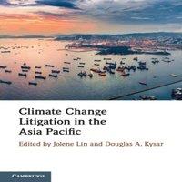 Cambridge University Press Climate Change Litigation in the Asia Pacific Paperback Book