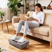 KORVIXA Vibration Fitness Platform For Weight Loss Full Body in Grey | Size: 0-12 m