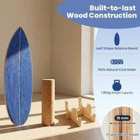 KORVIXA Balance Board Trainer for Adults in Blue | Size: 0-12 m