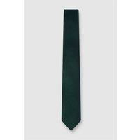 Antique Rogue Men's Textured Tie in Dark Green