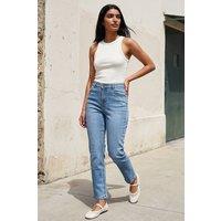 Roman Women's Slim Leg Stretch Jeans in Light Blue | Size: 10