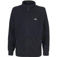 Trespass Men's Bernal Full Zip Fleece Jacket in Black | Size: 2XL