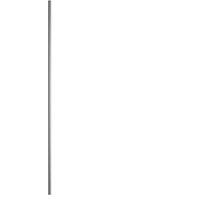 Balterley 1850 Wetroom Wall Channel Pewter in Silver
