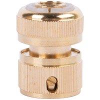 Marco Paul 1/2" Brass Hose End Connector in Gold | Size: 1 Pack