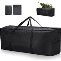 SPETLEK Waterproof Furniture Cushion Storage Bag 173x51x76cm in Black | Size: 173 x 51 x 76 cm