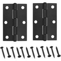 SPETLEK Black Butt Hinges Internal Door Hinges 1 x Pair 2 Hinges