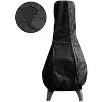 SPETLEK Waterproof BBQ Chiminea Cover Outdoor Garden Protector Furniture in Black | Size: 100 cm x 100 cm