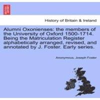 Anonymous Alumni Oxonienses: the members of the University of Oxford in White