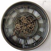 Minster Wall Clock - L11 x W60 x H60 cm in Grey | Size: 1 Pack