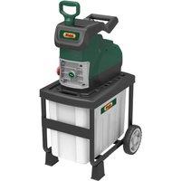 Webb 2800W Electric Silent Shredder with 55L Collection Box in Green | Size: 1 Pack