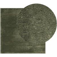Berkfield Home Rug HUARTE Short Pile Soft & Washable Forest Green 160x160 cm | Size: Medium