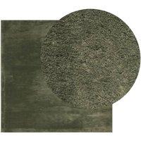 Berkfield Home Rug HUARTE Short Pile Soft & Washable Forest Green 240x240 cm | Size: Medium