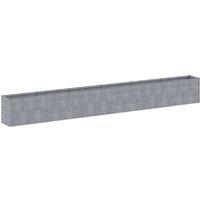 Berkfield Home Garden Raised Bed 578x50x69 cm Corten Steel in Brown | Size: 578 x 50 x 69 cm