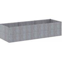 Berkfield Home Garden Raised Bed 290x100x69 cm Corten Steel in Brown | Size: 290 x 100 x 69 cm