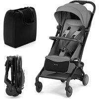 Kinderkraft PILOT 2 Light Weight Stroller Pushchair For Children Up To 22 kg in Grey