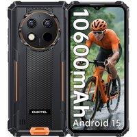 OUKITEL G1S Rugged Smartphone 10600mAh, 6.52 Display, Android 15, 8GB+128GB in Orange