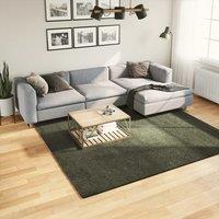 Berkfield Home Rug HUARTE Short Pile Soft & Washable Forest Green 240x240 cm | Size: Medium