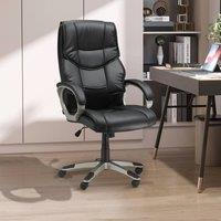 KORVIXA Black Computer Office Desk Chair High Back | Size: 100 cm