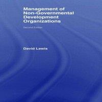 David Lewis The Management of Non-Governmental Development Organizations
