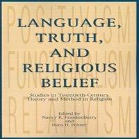 Oxford University Press Language, Truth, & Religious Belief: Studies in