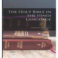 Anonymous The Holy Bible in the Hindi language: Translated from the Hebrew;