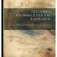 Anonymous OEuvres Completes De Laplace: Theorie Analytique Des Probabilites. in White