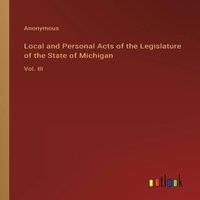 Anonymous Local & Personal Acts of the Legislature of the State of in Orange
