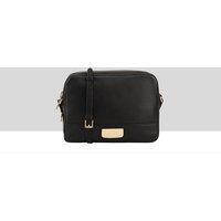 Paul Costelloe Pendula Leather Cross Body Bag in Black