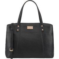 Paul Costelloe Malacca Leather Cross Body Bag in Jet Black