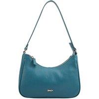 Paul Costelloe Delphine Leather Shoulder Bag in Teal