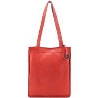 Lloyd Baker Angelina Leather Tote Bag in Red